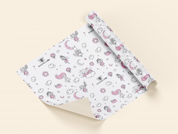 Starlit Garden | Wrapping Paper Design